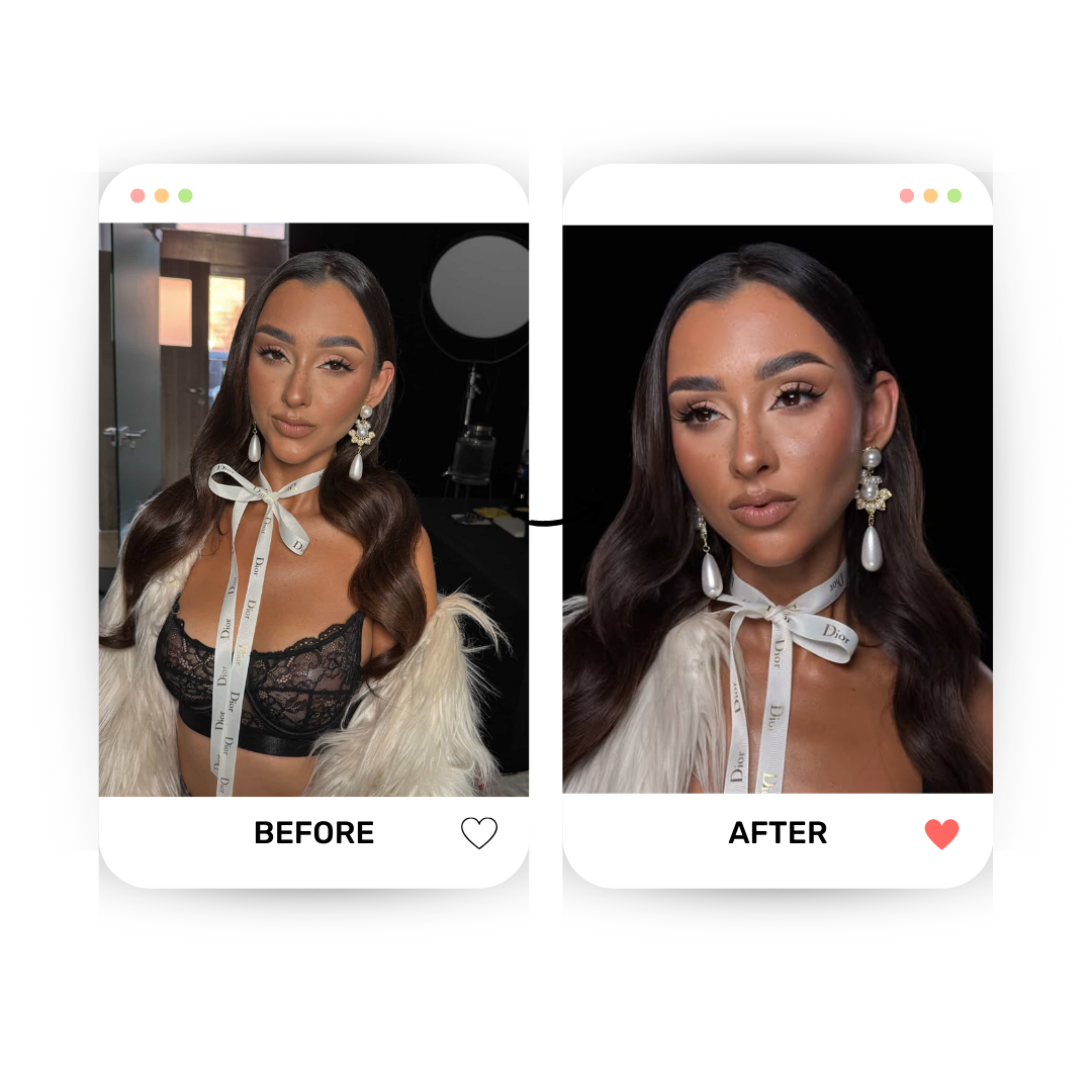Beige-Minimalist-Before-and-After-Makeup-Transformation-Instagram-Post